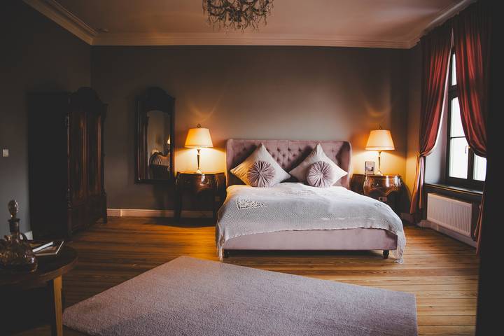 Ferienwohnung für 2 Personen, mit Terrasse und Sauna sowie Garten in Behren-Lübchin