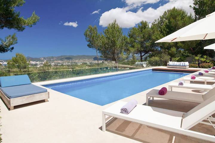 Chalet para 10 personas, con balcón y jardín en Ibiza - 2