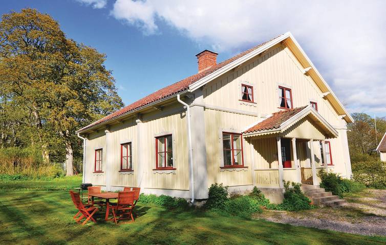 Ferienhaus für 6 Personen, mit Garten und Seeblick