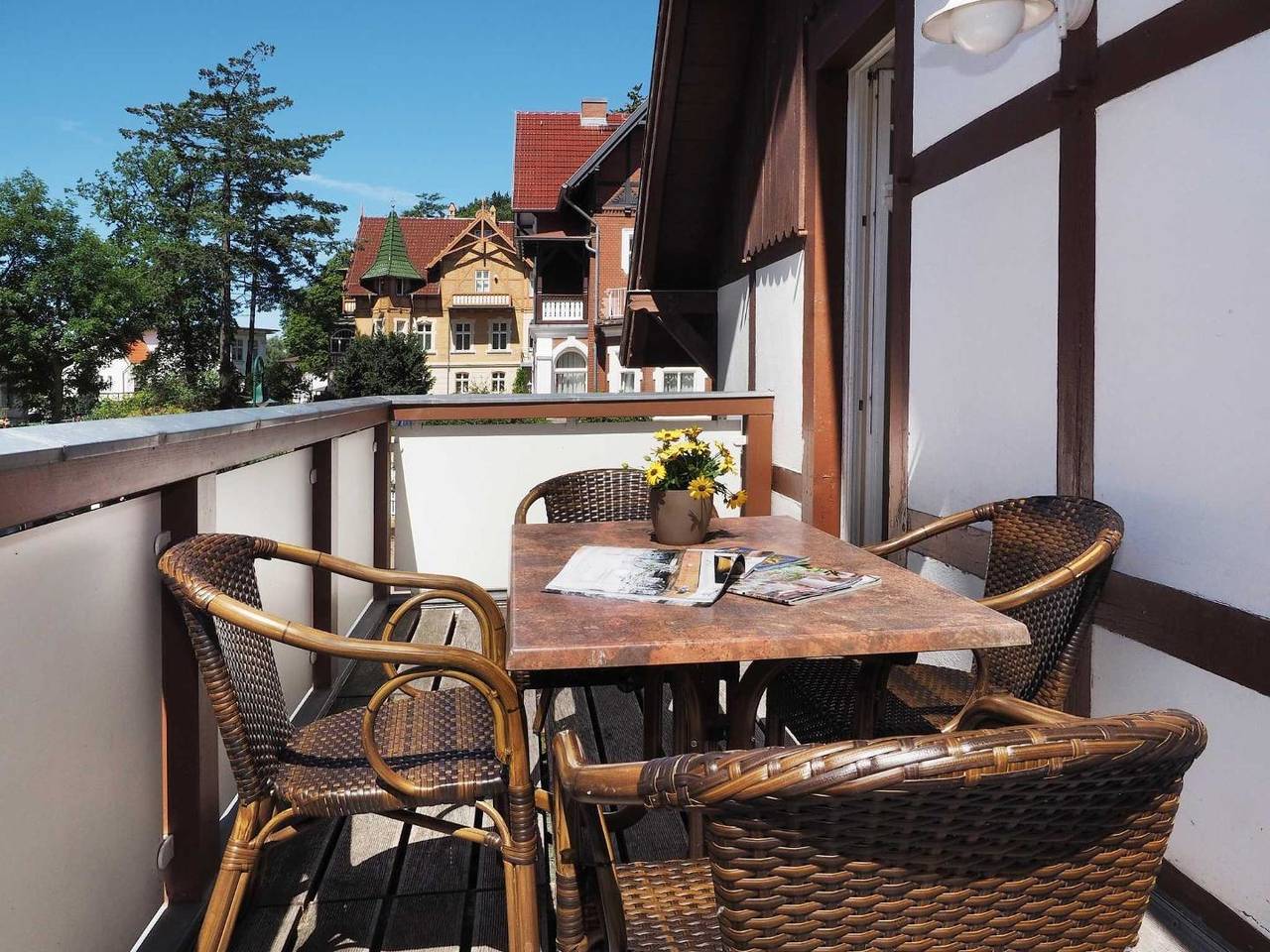 Ganze Wohnung, Haus Kogge 02 - nur weinige Meter bis zum feinsandigen Ostseestrand in Seebad Heringsdorf, Heringsdorf