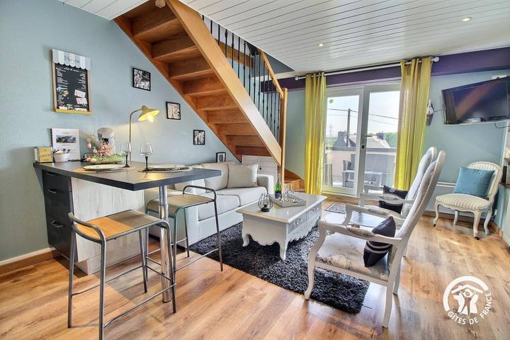 Gîte für 2 Personen, mit Terrasse - 1