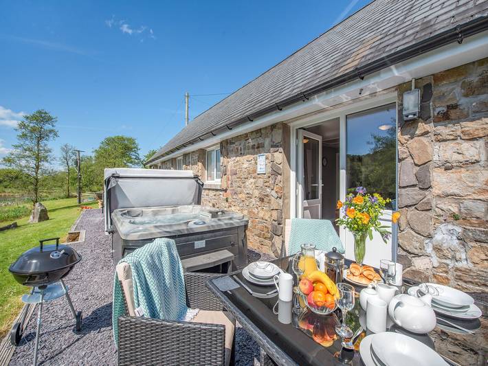 Holiday rental for 4 people, with garden in Brecon Beacons