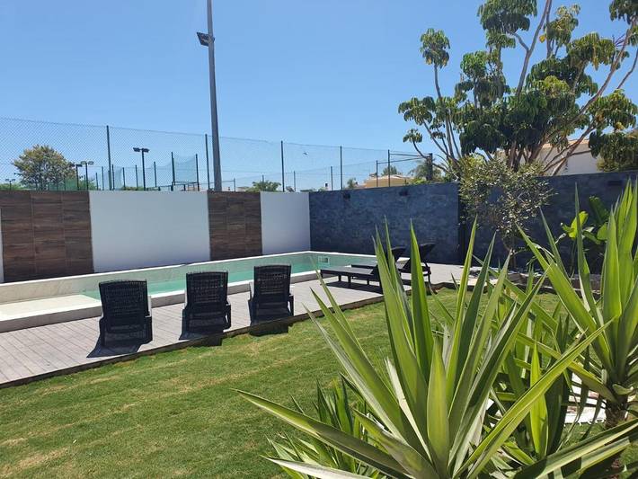 Ferienhaus für 2 Personen, mit Garten und Pool sowie Ausblick in Faro - 4