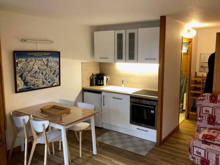 Studio voor 4 personen, met balkon in Châtel
