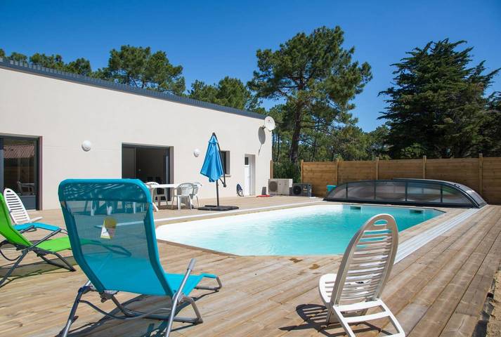 Maison de vacances pour 6 personnes, avec terrasse et jardin