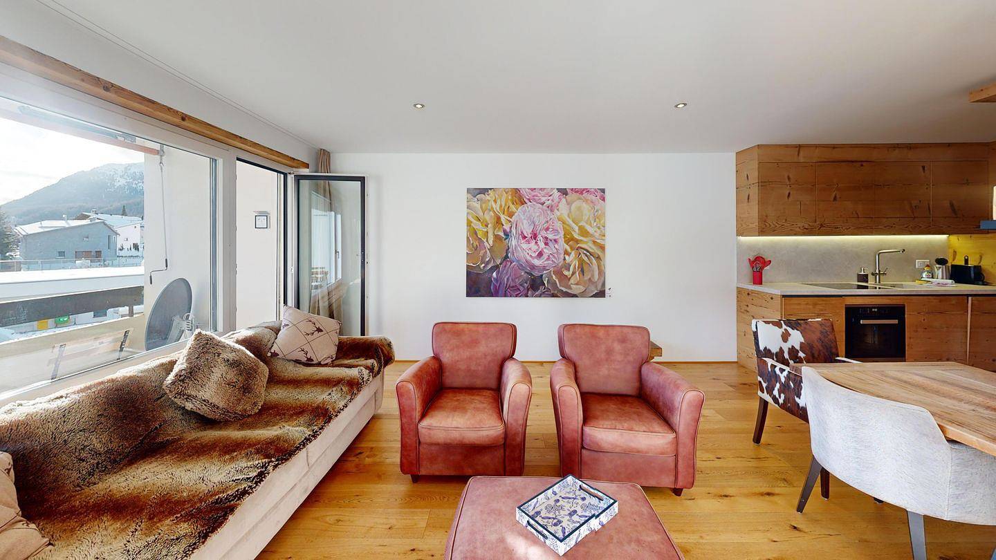 Appartamento intero, Apartment Holiday Park 15 - Moderno Appartamento di 3.5 Locali in Sankt Moritz, Oberengadin