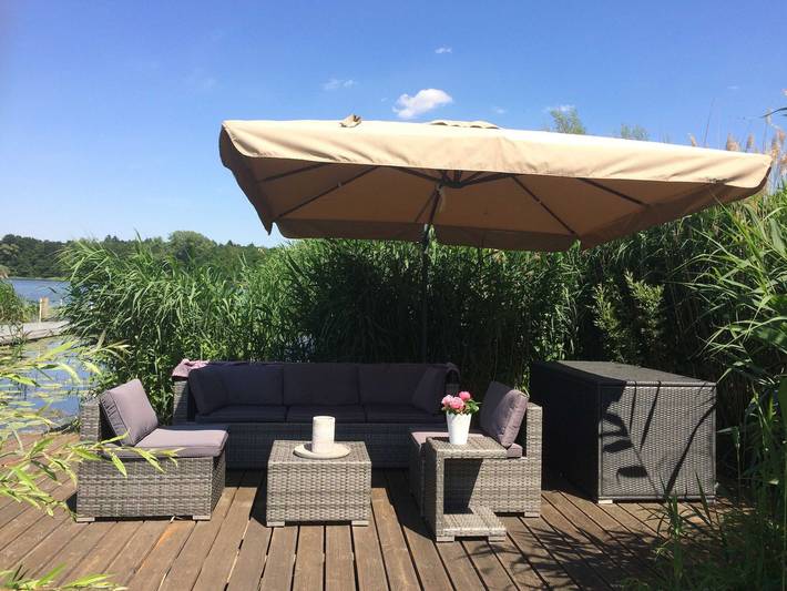 Ferienhaus für 4 Personen, mit Seeblick und Garten sowie Terrasse, kinderfreundlich in Fürstenberg/Havel - 2