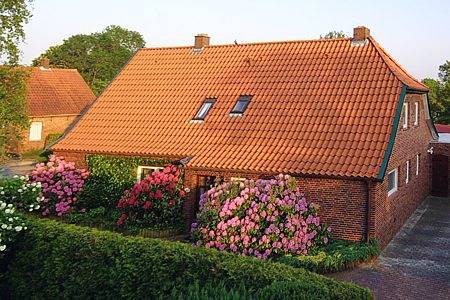 Ferienhaus für 4 Personen mit Balkon in Werdum, Nordseeküste