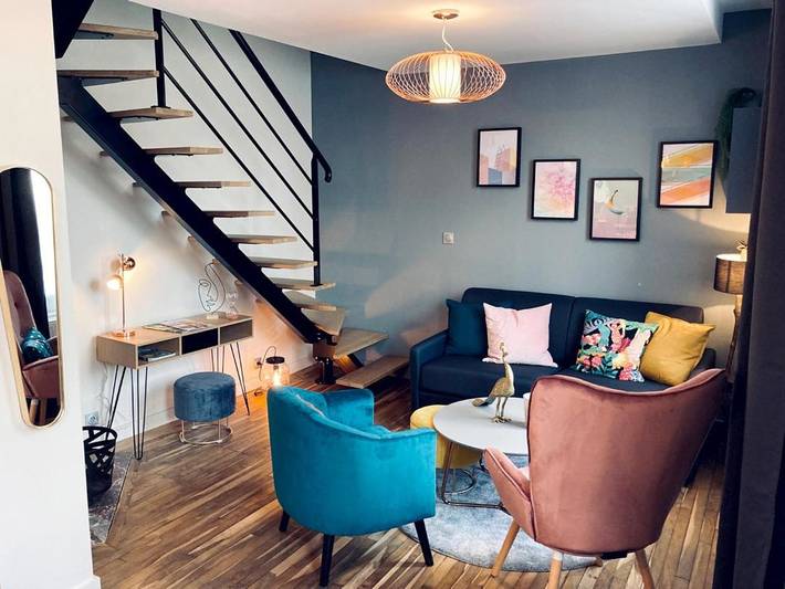 Maison de vacances pour 6 personnes, avec jardin