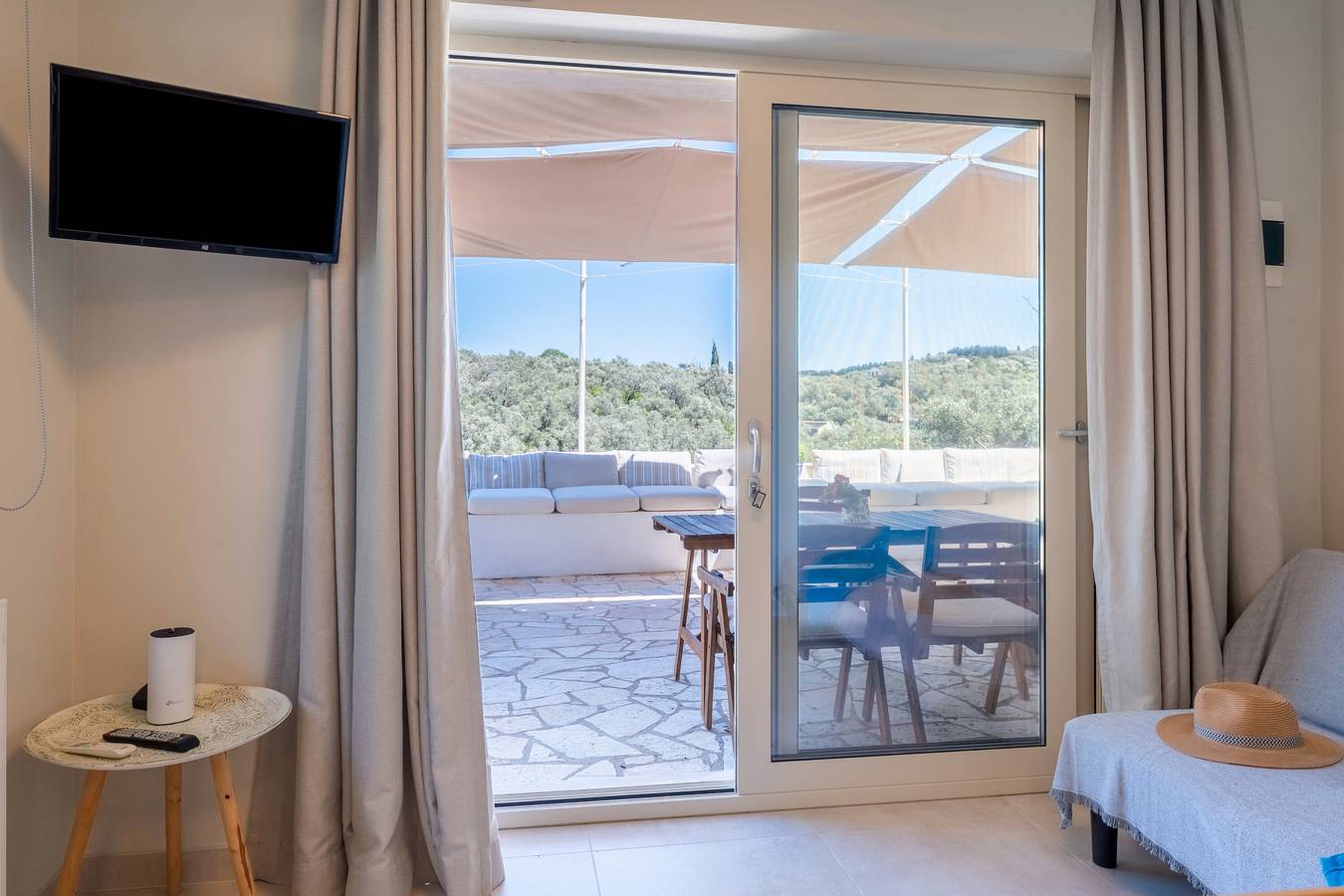 Ganzes Studio, Einzimmerapartment 'Despina' mit Bergblick, Wi-Fi und Klimaanlage in Paxos