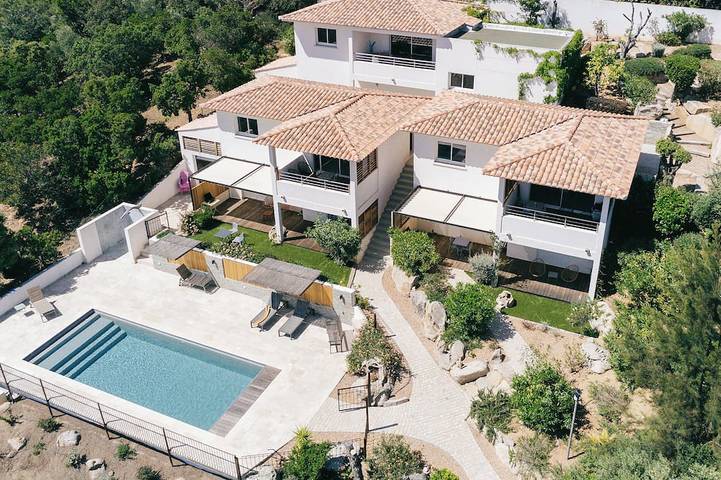 Appartement de vacances pour 2 personnes, avec jardin et piscine - 1