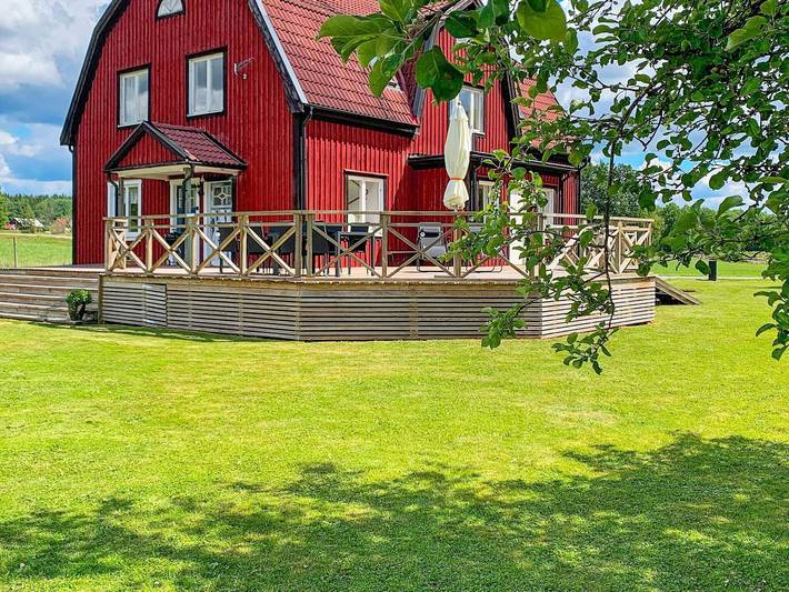 Ferienhaus für 8 Personen, mit Balkon und Terrasse in Schweden