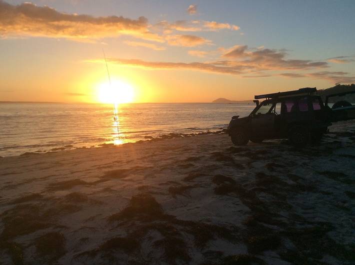 Holiday home for 10 people, with balcony and garden in New Zealand