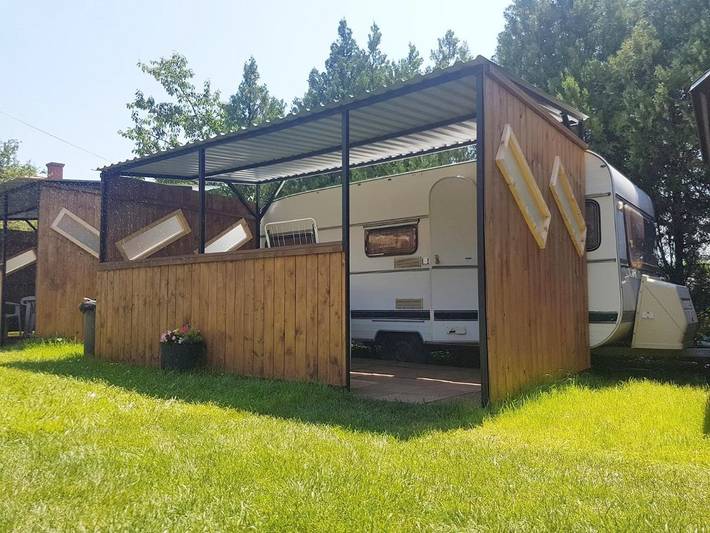 Bungalow für 4 Personen, mit Pool und Ausblick sowie Seeblick und Garten, mit Haustier in Ungarn - 4