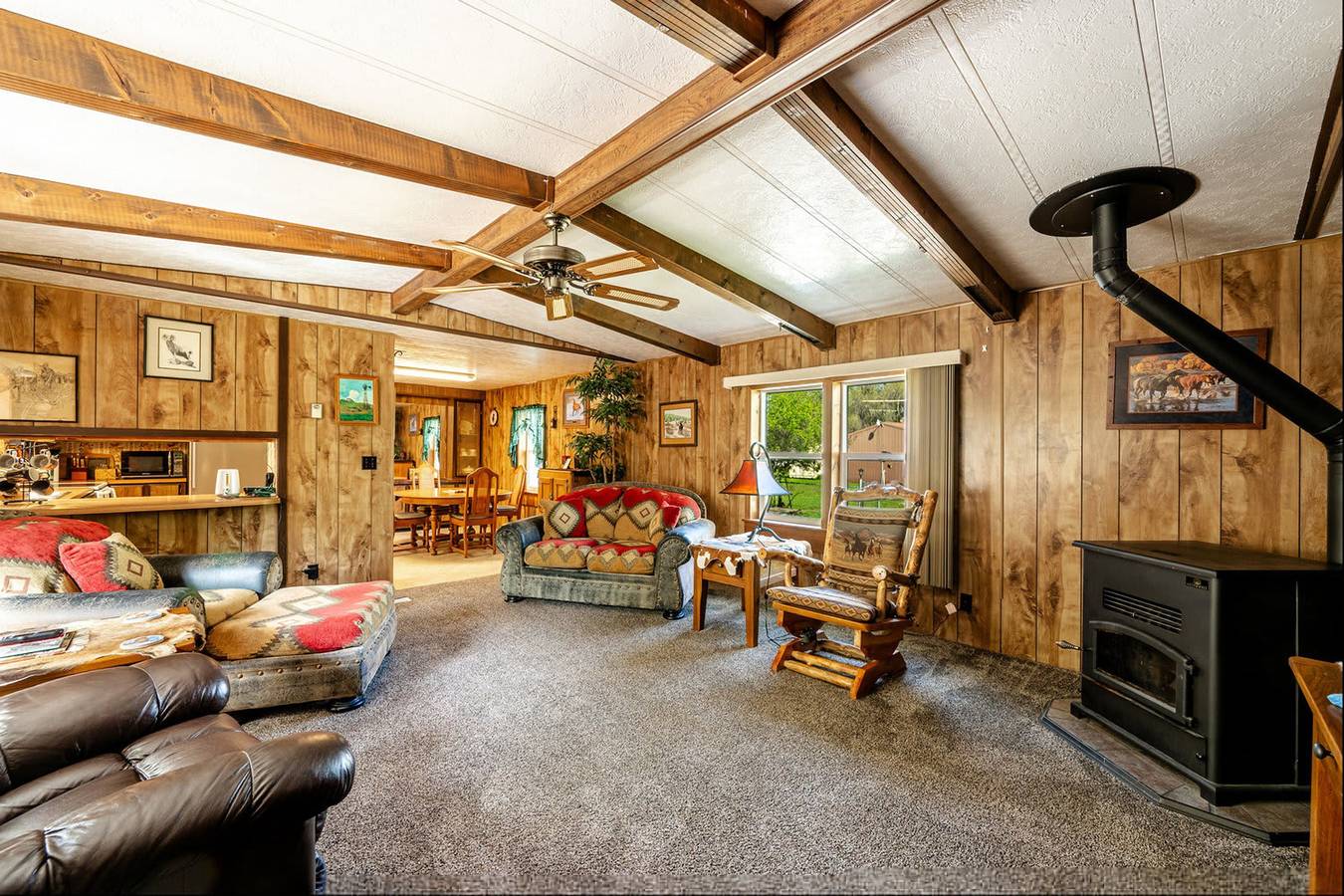 Cow Camp Serene Rural Escape in Bighorn Nationalwald