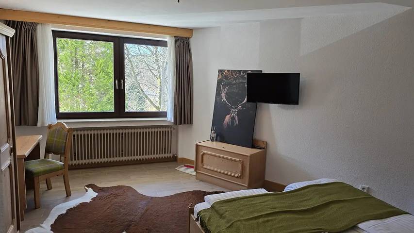 Ferienwohnung für 3 Personen, mit Garten an der Rhön