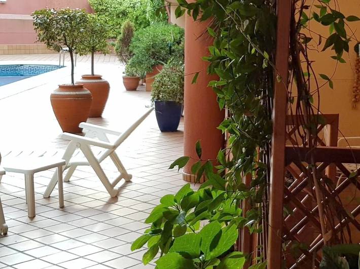 Apartamento para 6 personas, con Balcón y Terraza además de Jardín y Piscina en Nigrán