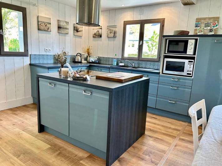 Location de vacances pour 5 personnes, avec terrasse et jardin à Locunolé - 3