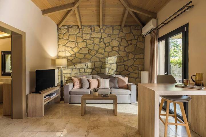 Location de vacances pour 4 personnes, avec Jacuzzi ainsi que Terrasse et Jardin dans Kalambáka - 4