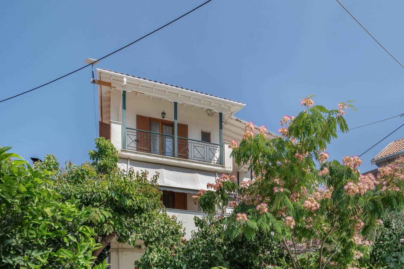 Ganze Wohnung, Ferienwohnung 'Theoros 2' mit Meerblick, Wi-Fi und Klimaanlage in Nikiana, Alexandros