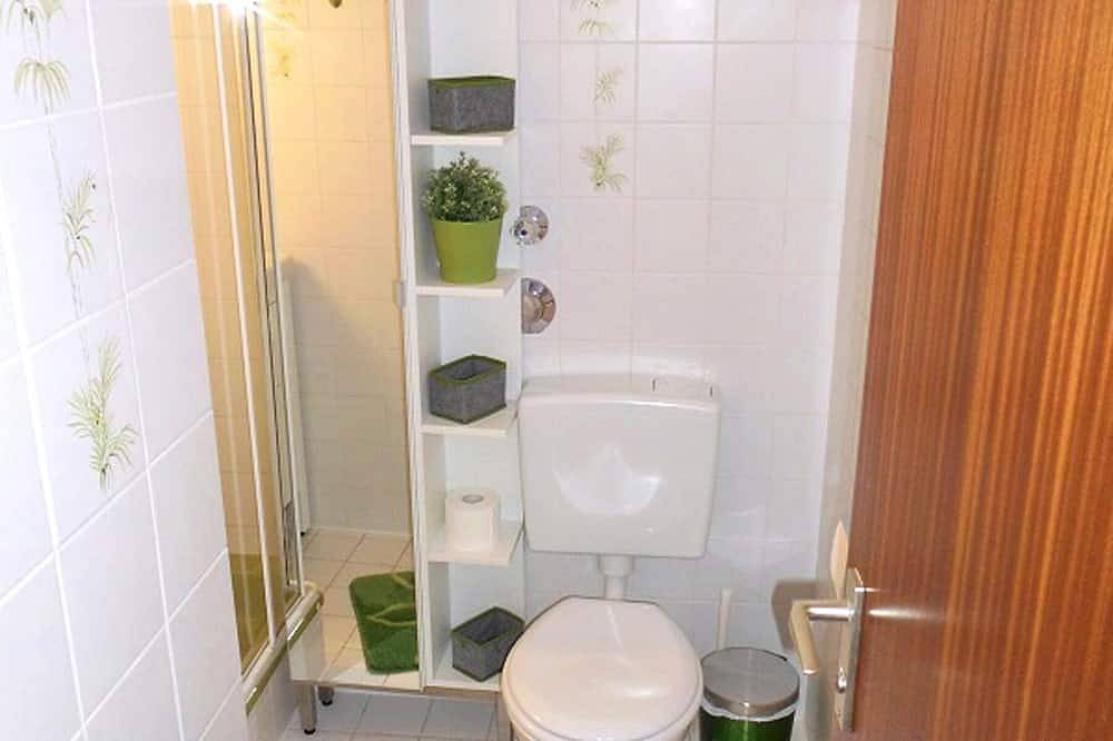 Ganze Wohnung, Ferienwohnung Bergblickl 28 qm Wohn-/Schlafraum mit Balkon, Dachschräge/Mansarde in Sachrang, Aschau im Chiemgau