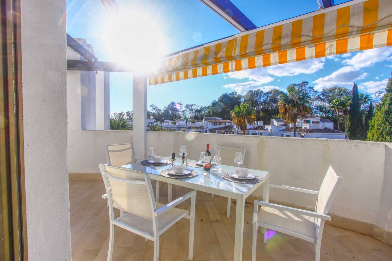 Hel leilighet, Ferieleilighet for 6 personer med barnebasseng in Marbella Øst, Marbella