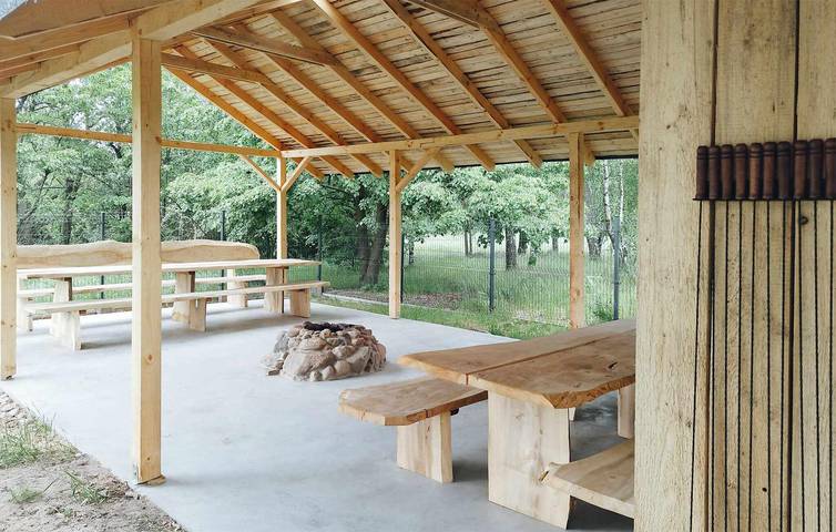 Ferienhaus für 4 Personen mit Garten in Region Lodz