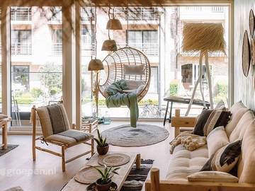 Location de vacances pour 6 personnes, avec balcon/terrasse et terrasse dans Knokke