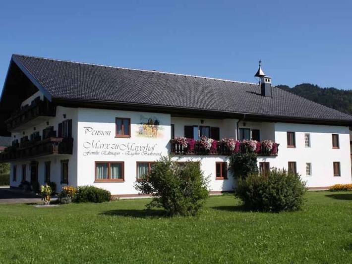 Ferienwohnung für 3 Personen, mit Balkon und Garten am Mondsee