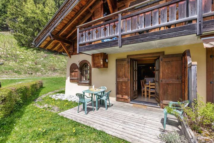 Hütte für 8 Personen, mit Terrasse, kinderfreundlich in Chamonix