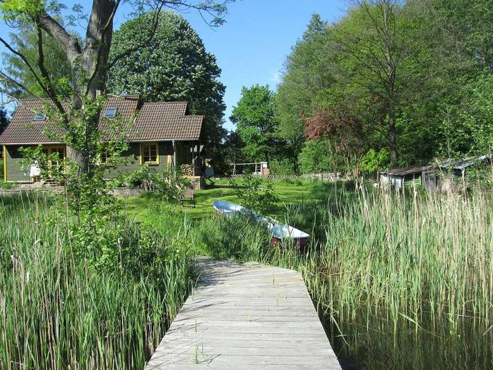 Seeidyll Comthurey - Weidenhaus in Wokuhl-Dabelow, Mecklenburg-Strelitz