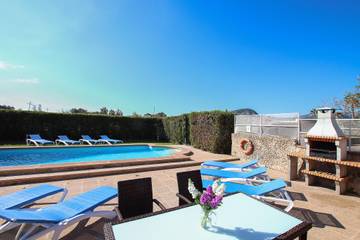 Chalet in Pollença, Serra de Tramuntana für 10 