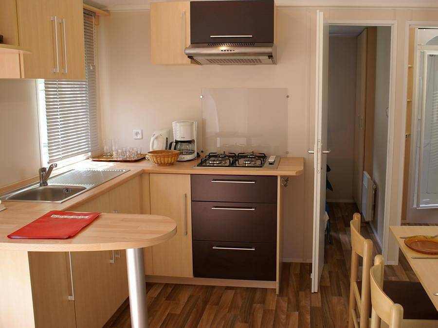 Camping Le Capelan - Mobilhome 4 personas - Irm' Super Mercure (2 habitaciones) in Meyrueis, Cevenas