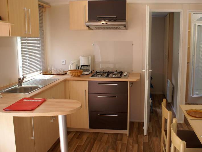 Camping Le Capelan - Mobilhome 4 personnes - 'Irm' Super Mercure (2 chambres) in Meyrueis, Parc national des Cévennes