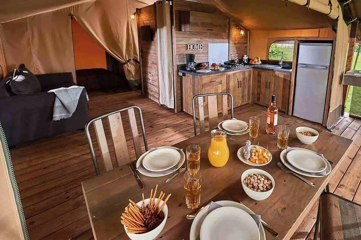 Camping voor 7 personen in Natuurpark Morvan