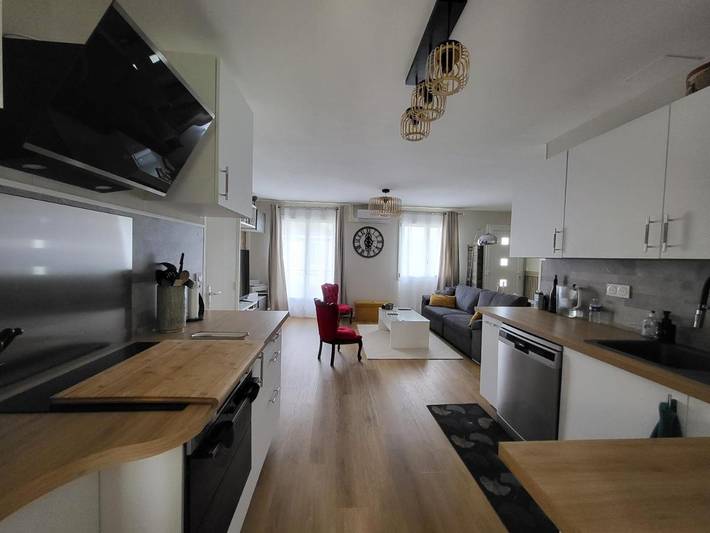 Appartement de vacances pour 6 personnes, avec jardin et balcon
