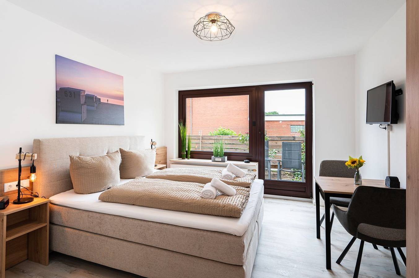Ganze Wohnung, Quartier 1 Appartment in ruhiger Lage und Eintritt in die Meerzeit in Büsum, Dithmarschen
