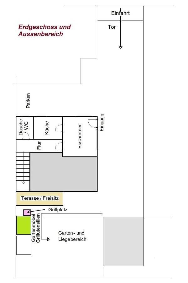 Ferienhaus für 8 Personen, mit Ausblick und Garten in Halberstadt - 2