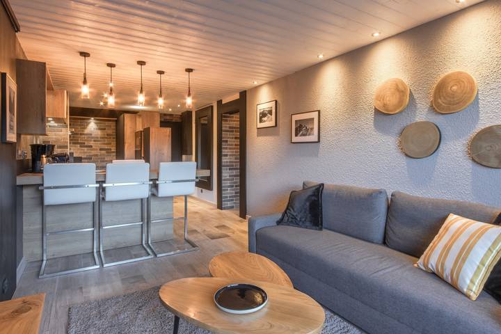 Location de vacances pour 2 personnes, avec terrasse à Saint-Gervais-les-Bains