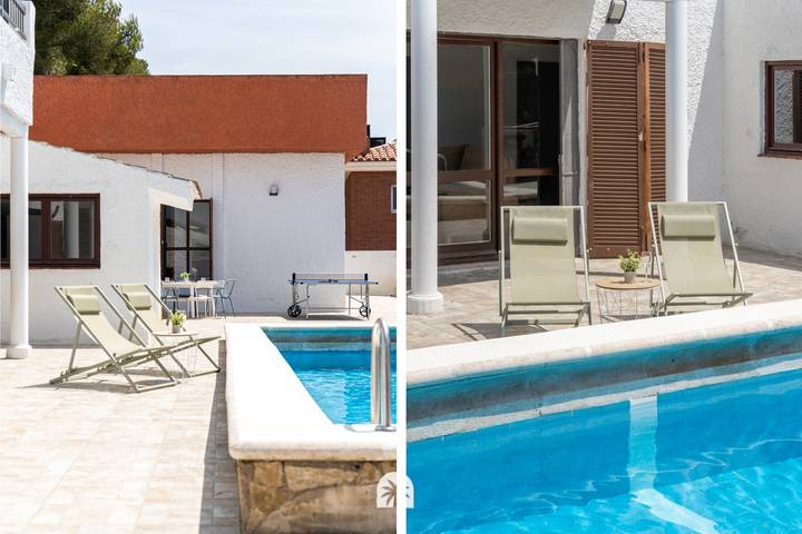 Gîte pour 12 personnes, avec terrasse et jardin à Tarragone - 4