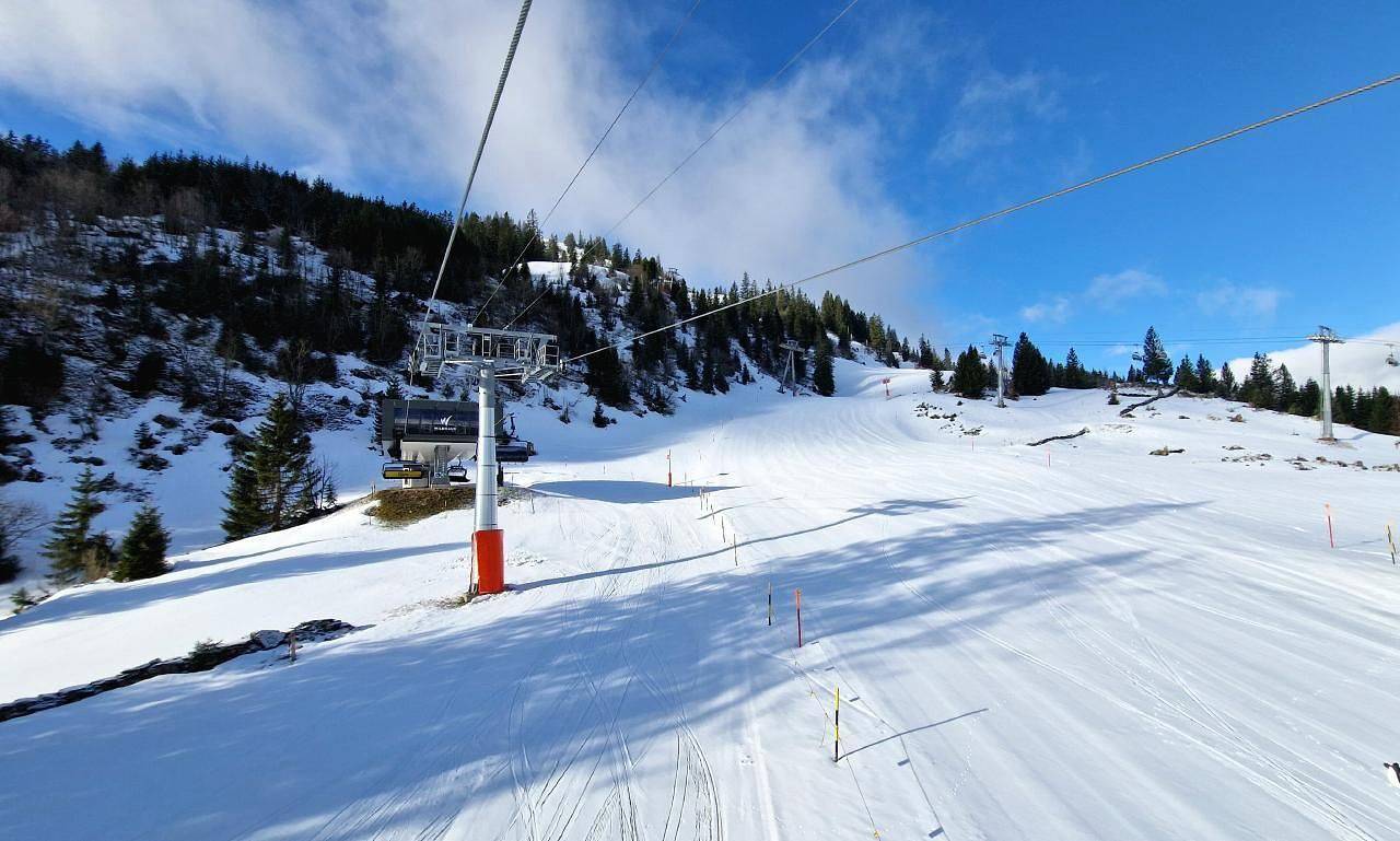 Ski and group house with view directly on the piste in Alt St. Johann, Wildhaus-Alt St. Johann