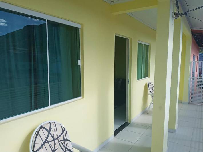 Casas e apartamentos de temporada para 8 pessoas, com vista e balcão na Chapada Diamantina