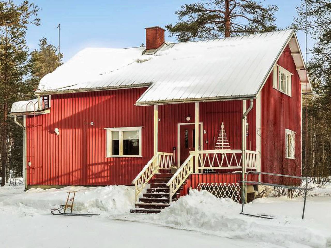 Levin mummola in Köngäs, Lappland