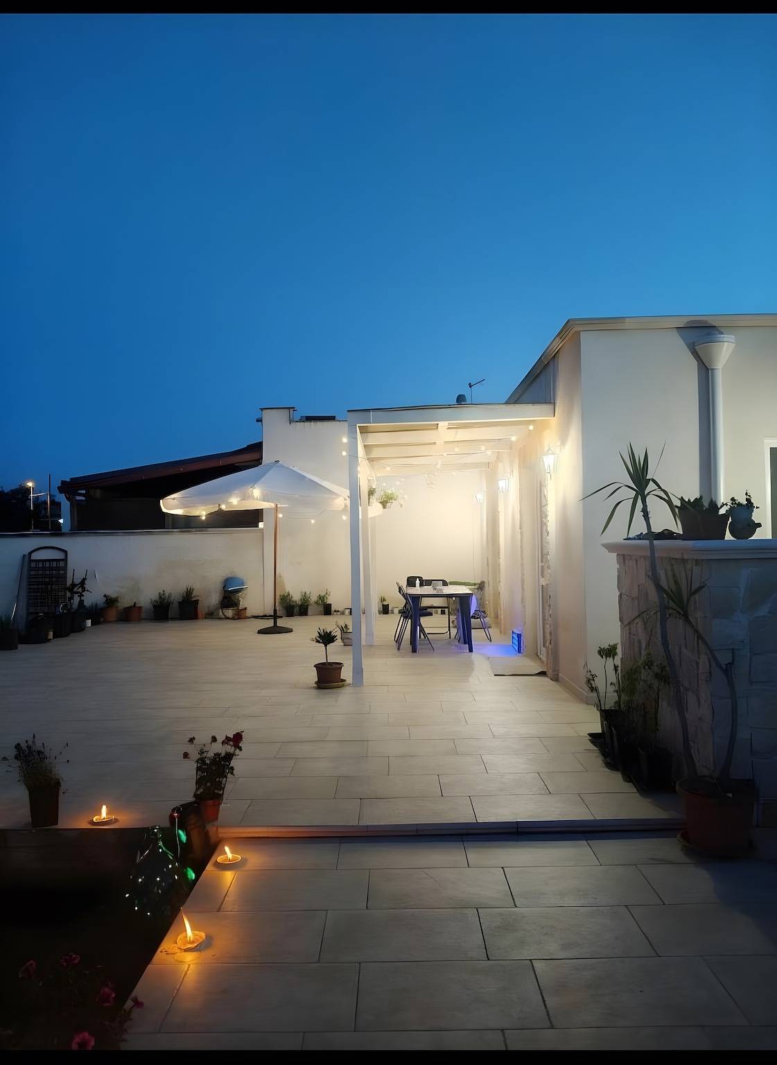 Villa „Regina“ mit privatem Garten und Klimaanlage in Taranto, Golf von Tarent