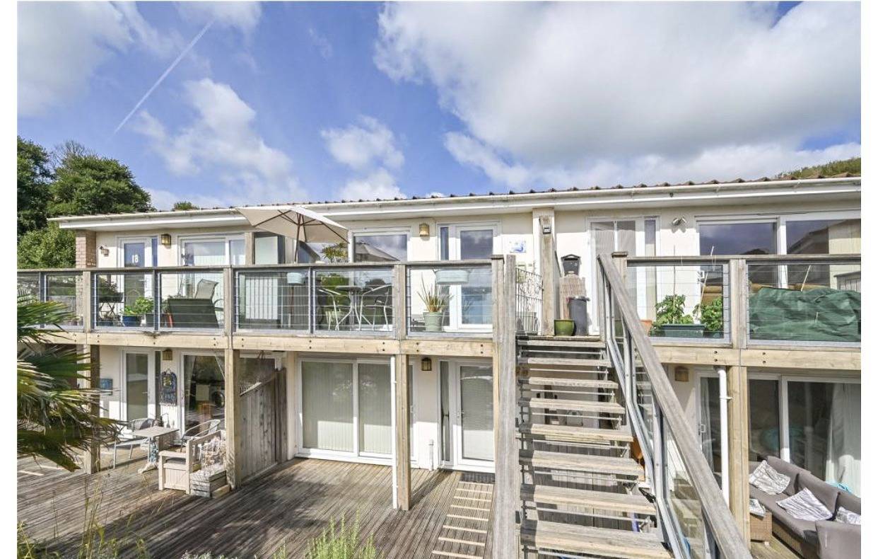 Ganze Ferienwohnung, Ferienwohnung für 3 Personen mit Balkon in Downderry, Cornwall