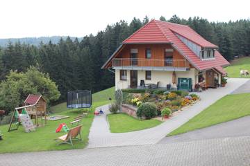 Gîte pour 2 personnes, avec jardin et terrasse à Schramberg