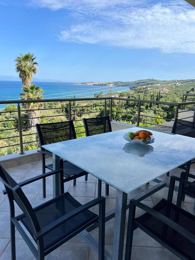 Ferienwohnung für 8 Personen, mit Garten und Ausblick