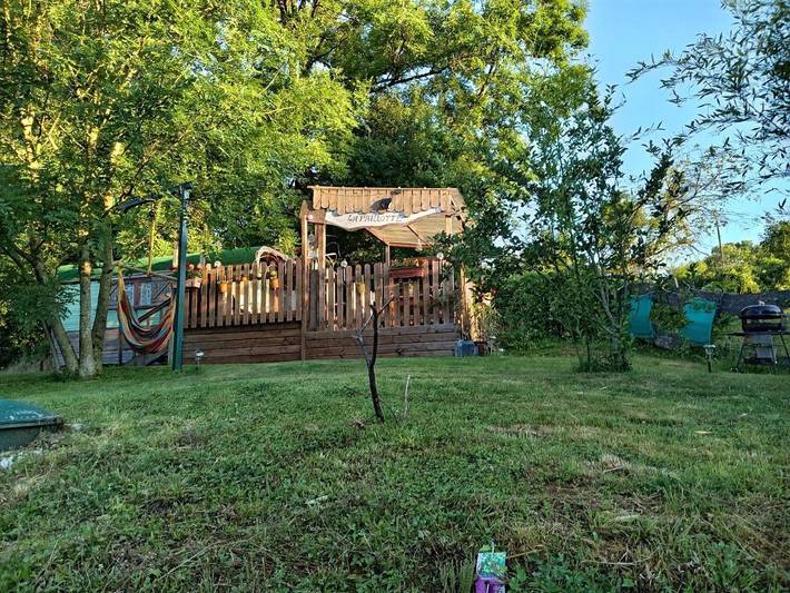 Tente pour 2 personnes, avec vue et jardin, animaux acceptés dans les Ardennes - 3