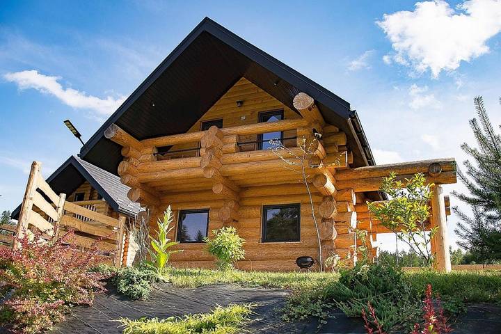 Apartament wakacyjny dla 6 osób, z Balkon i Taras oraz Jacuzzi i Ogród w Solina