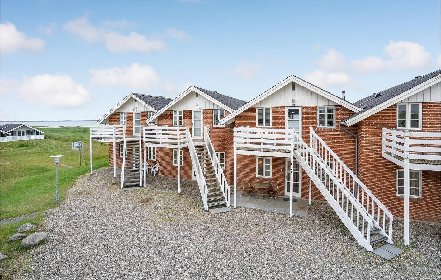 Ferienhaus für 4 Personen mit Terrasse in Sønderstrand, Havneby